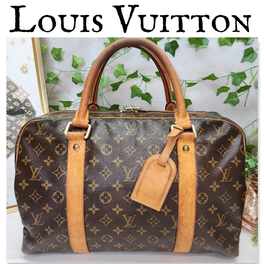 Authentic Louis Vuitton Monogram Carryall With Dust Bag